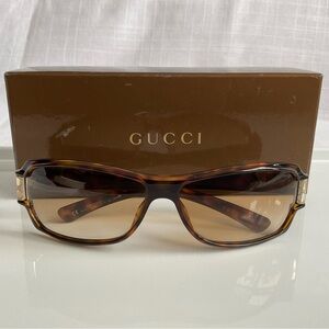 Gucci | Tortoise Sunglasses Brown Gradient Y2K Italy GG2547/S
